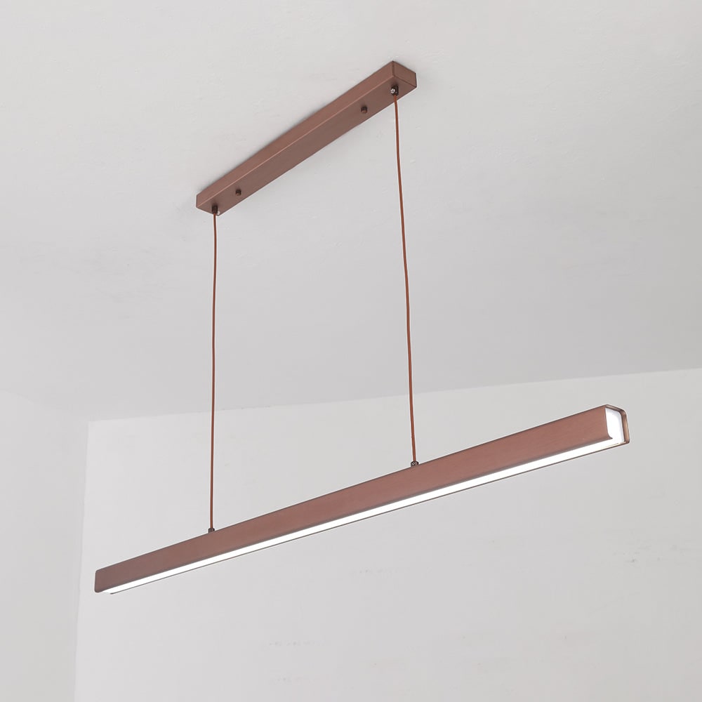 Linear LED Pendant Light – Adjustable Kitchen Island Light
