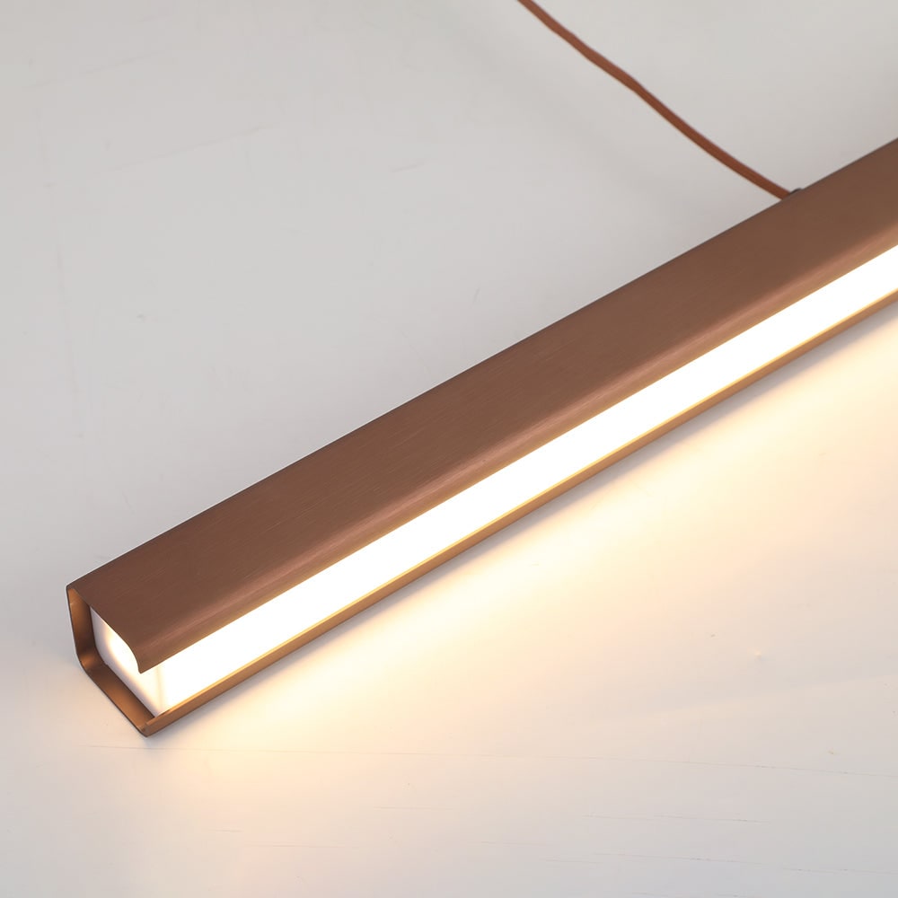 Linear LED Pendant Light – Adjustable Kitchen Island Light