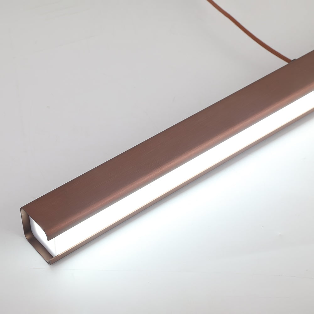 Linear LED Pendant Light – Adjustable Kitchen Island Light