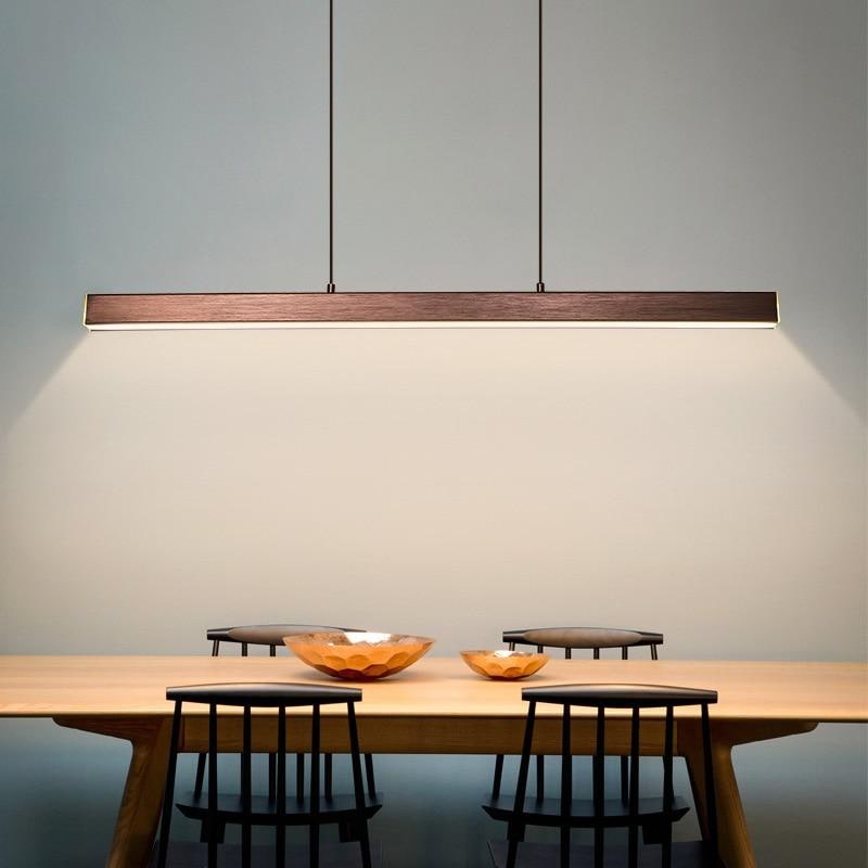 Linear LED Pendant Light – Adjustable Kitchen Island Light