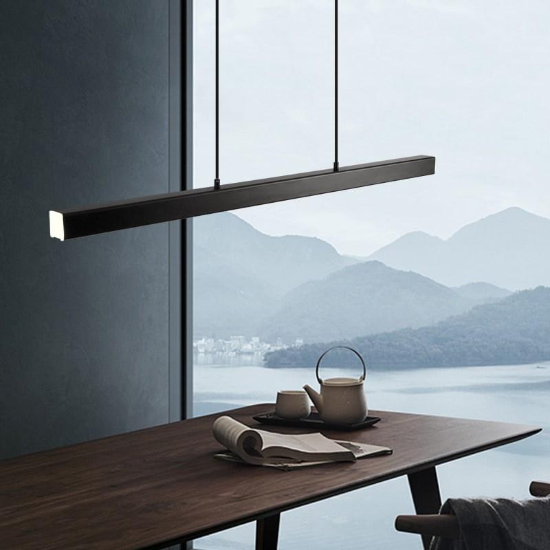 Linear LED Pendant Light – Adjustable Kitchen Island Light