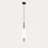 Frosted Glass Globe Pendant Light – Minimalist LED Ceiling Light