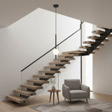 Frosted Glass Globe Pendant Light – Minimalist LED Ceiling Light