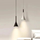 Minimalist Cone Pendant Light – Adjustable Cord Modern Ceiling Lamp