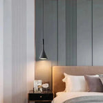 Minimalist Cone Pendant Light – Adjustable Cord Modern Ceiling Lamp