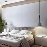 Minimalist Cone Pendant Light – Adjustable Cord Modern Ceiling Lamp
